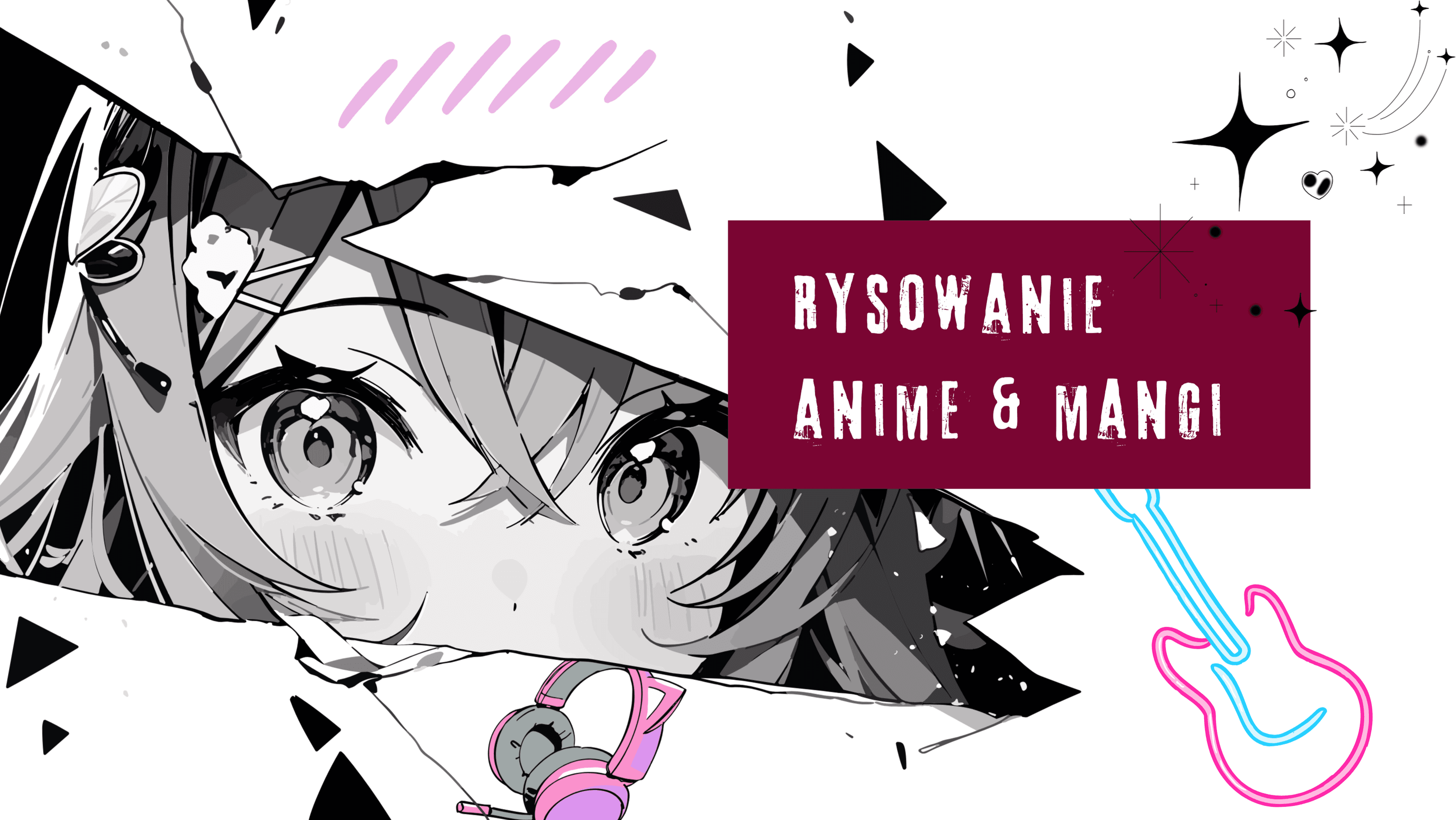 Narysuj postać jak z mangi! Cykl zajęć rysowania Anime i Mangi w Tape Up Art Gallery