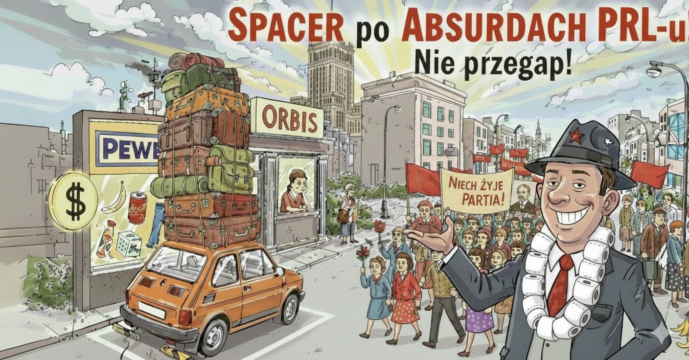 Spacer po absurdach PRL-u - niedziela 22 lutego 2026 r.