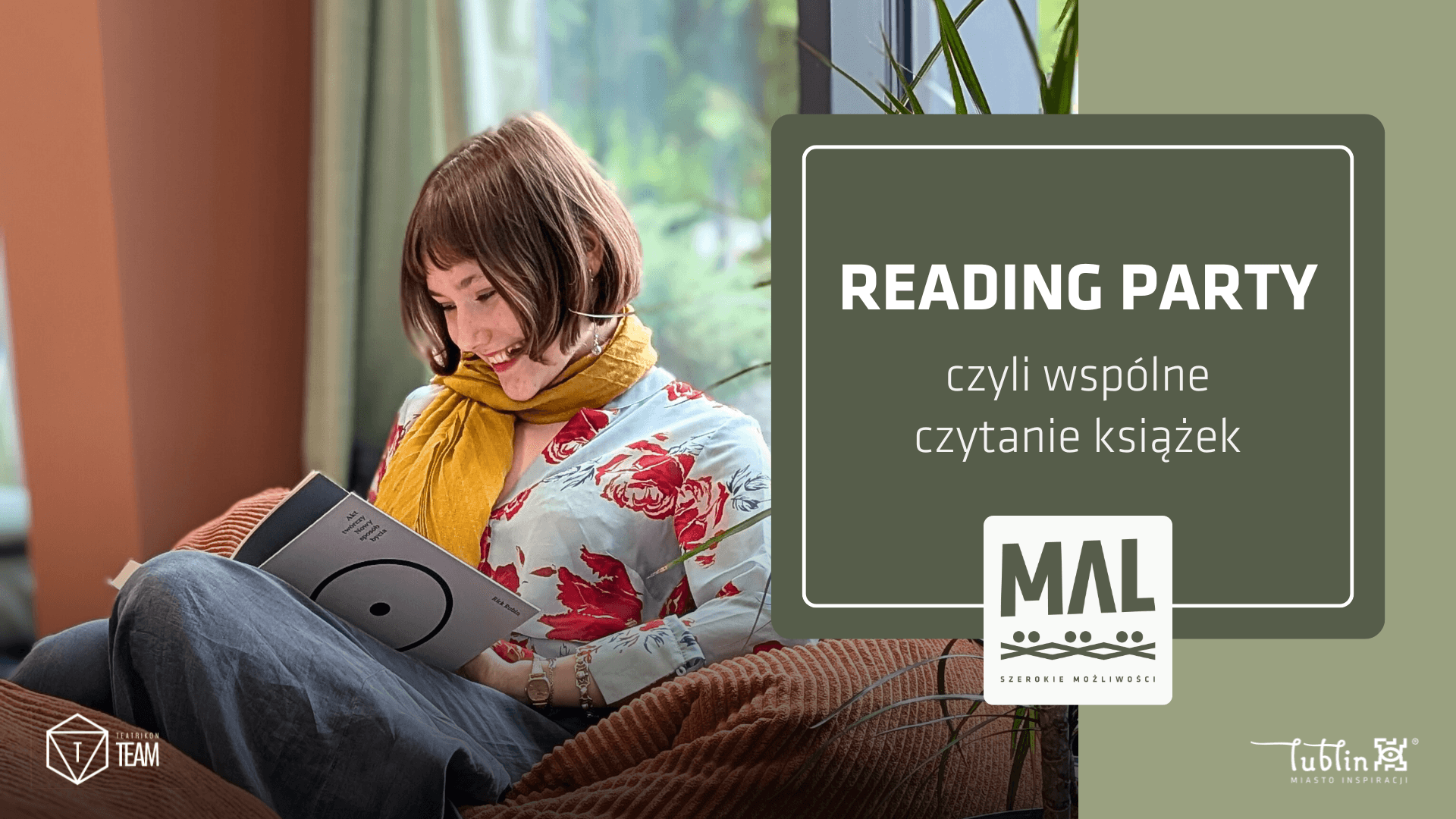 Reading Party czyli wspólne czytanie książek