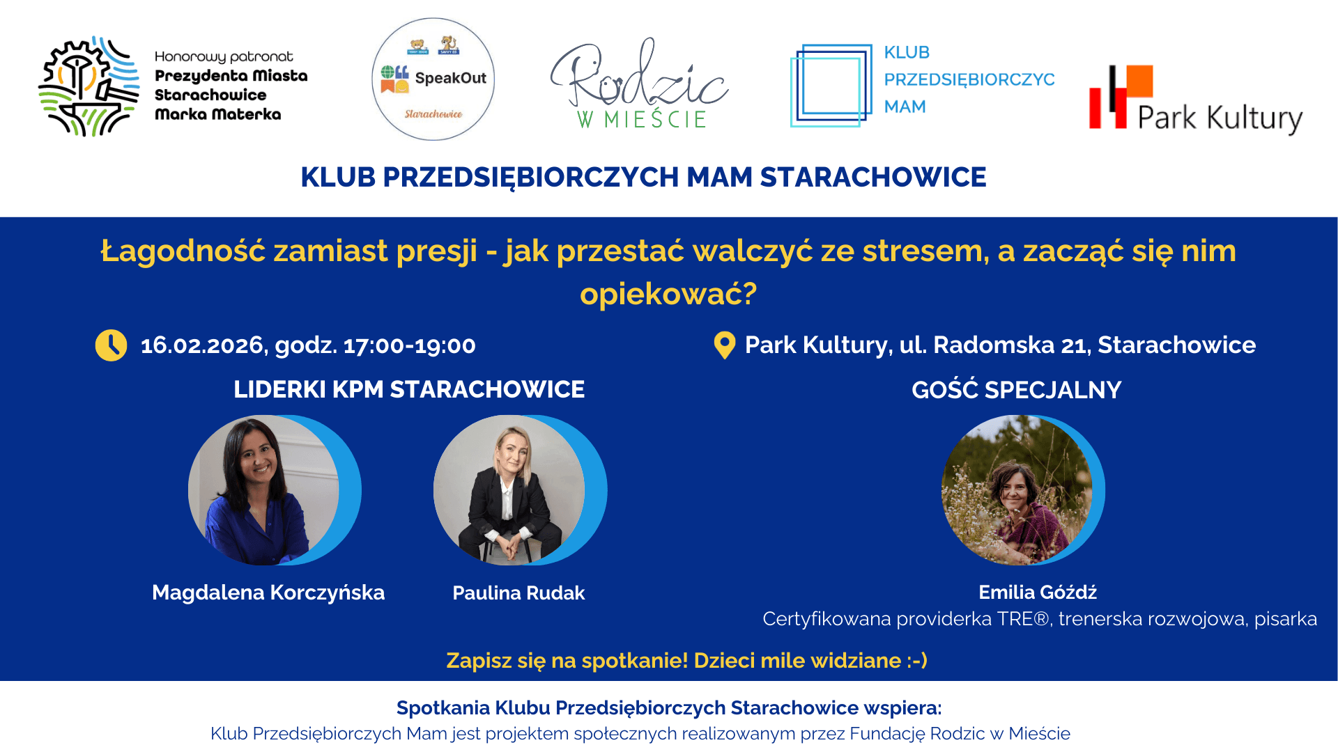 Klub Przedsiębiorczych Mam Starachowice - 16.02.2026