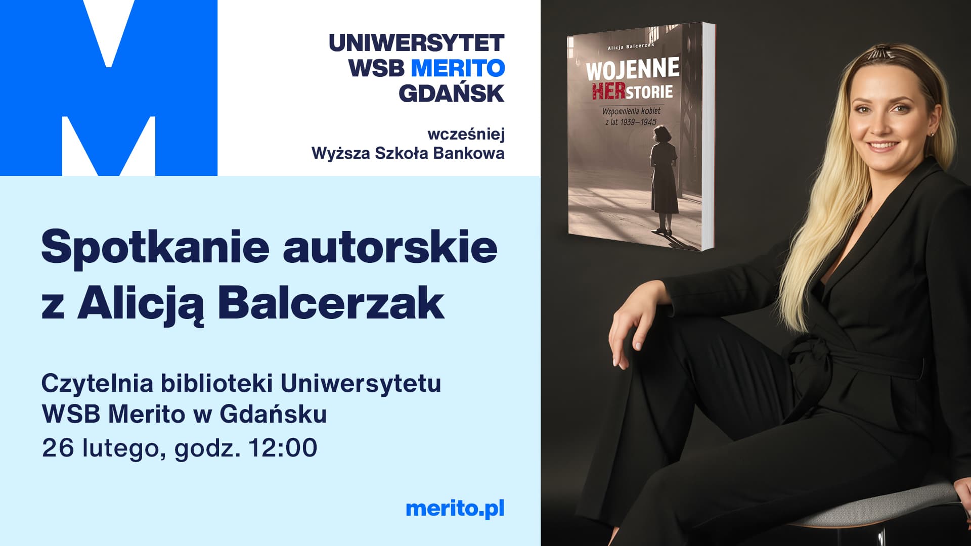 Spotkanie autorskie z Alicją Balcerzak