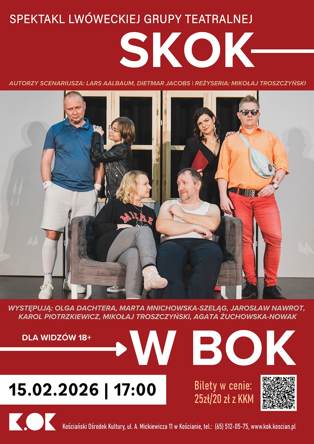 Skok w bok - Spektakl Lwóweckiej Grupy Teatralnej