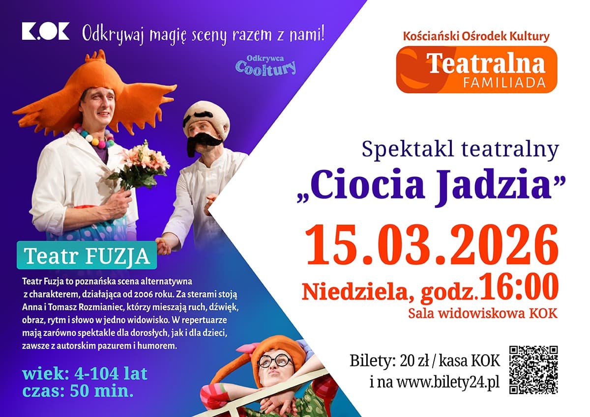 Teatralna Familiada – Teatr Fuzja „Ciocia Jadzia”