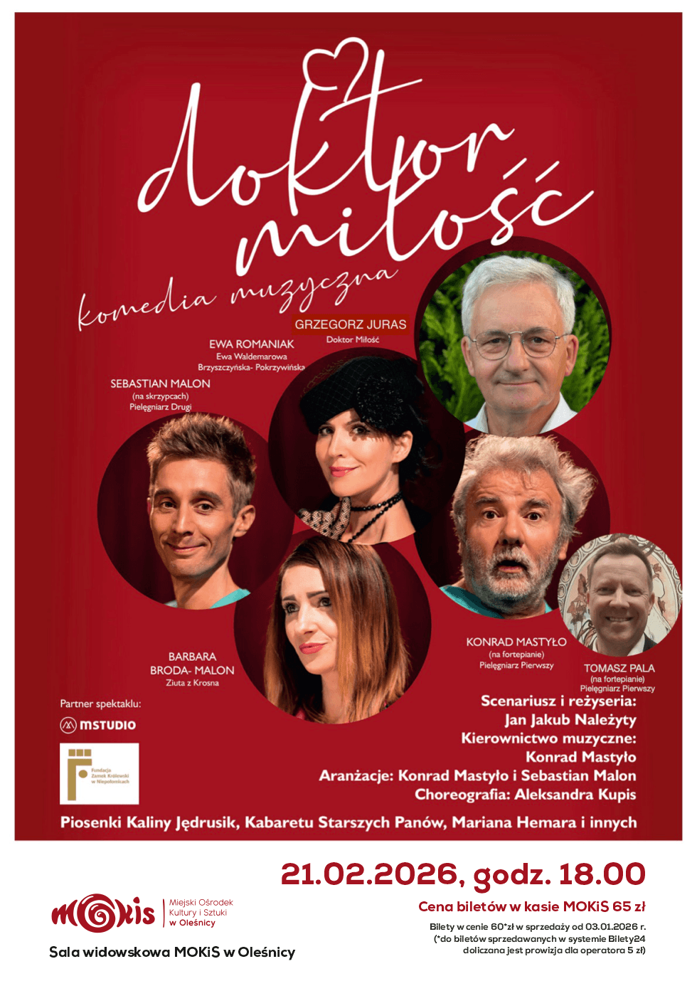 „DOKTOR MIŁOŚĆ”- spektakl kabaretowo-muzyczny