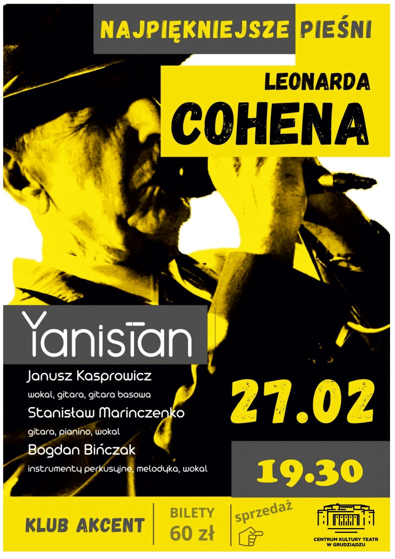 Najpiękniejsze Pieśni Leonarda Cohena