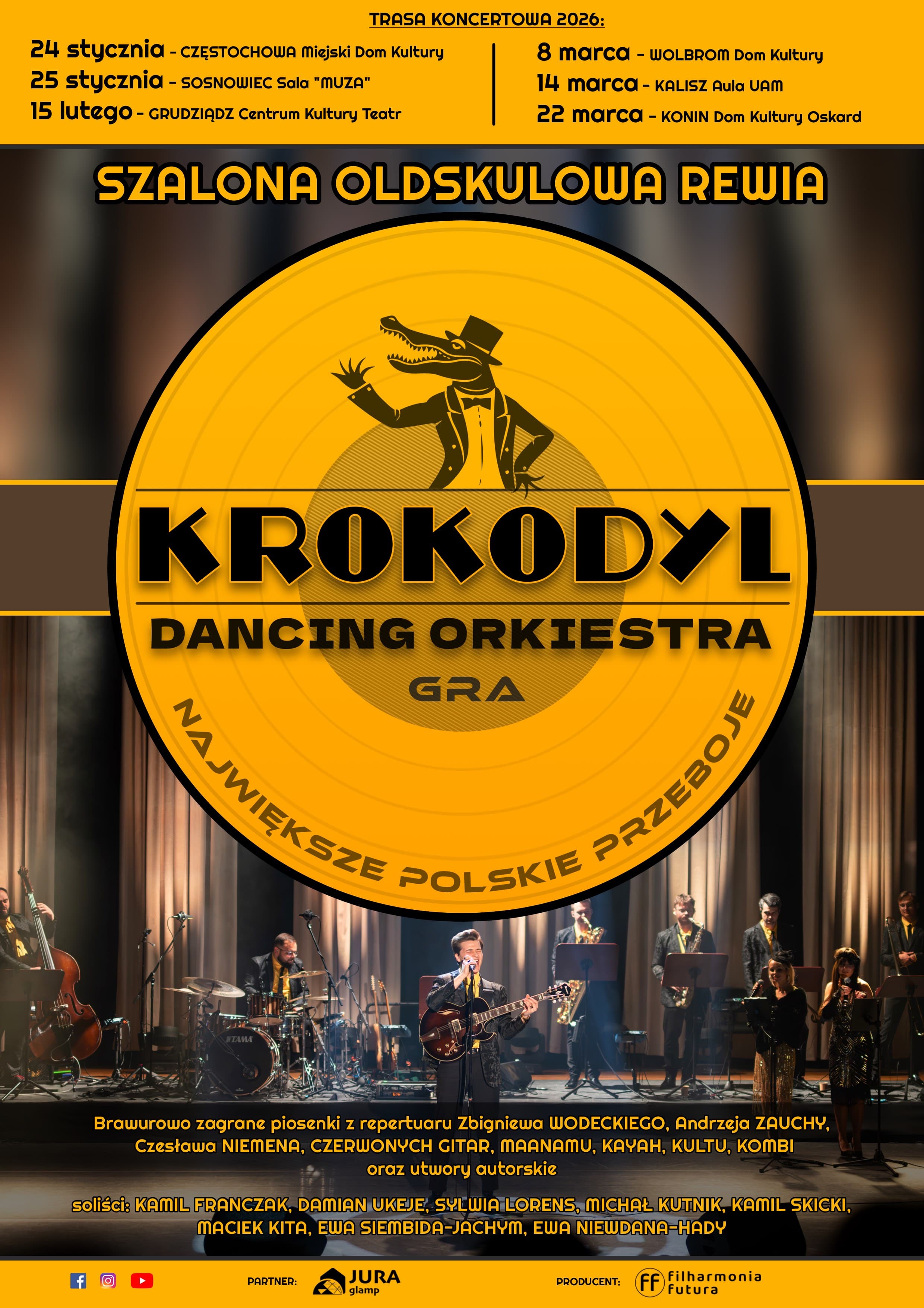 Koncert Karnawałowy 2026 - Krokodyl Dancing Orkiestra