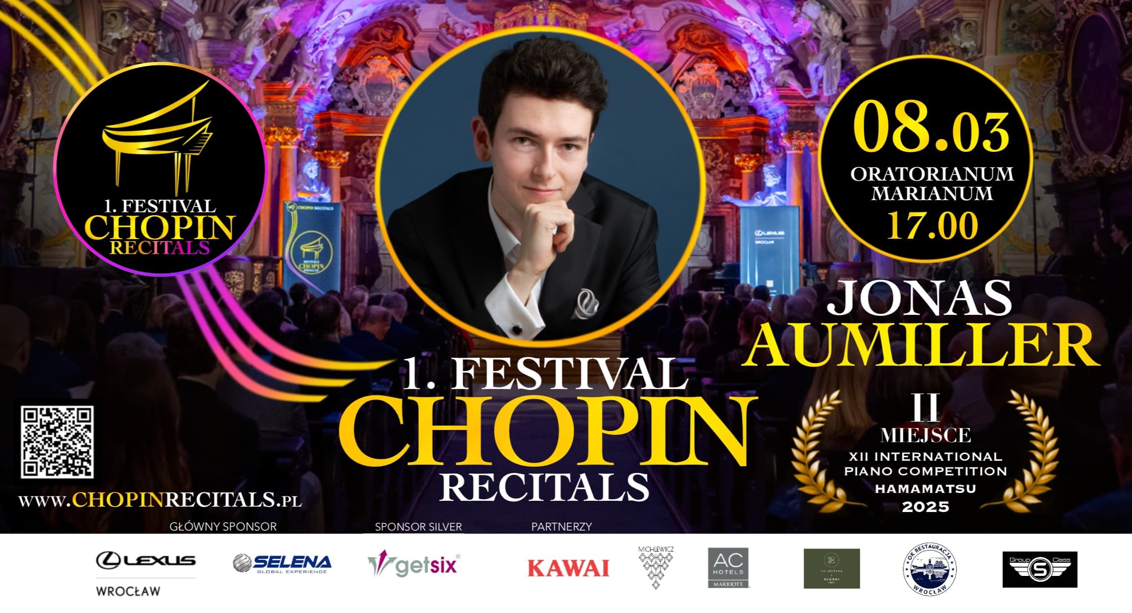 FESTIVAL CHOPIN RECITALS - JONAS AUMILLER