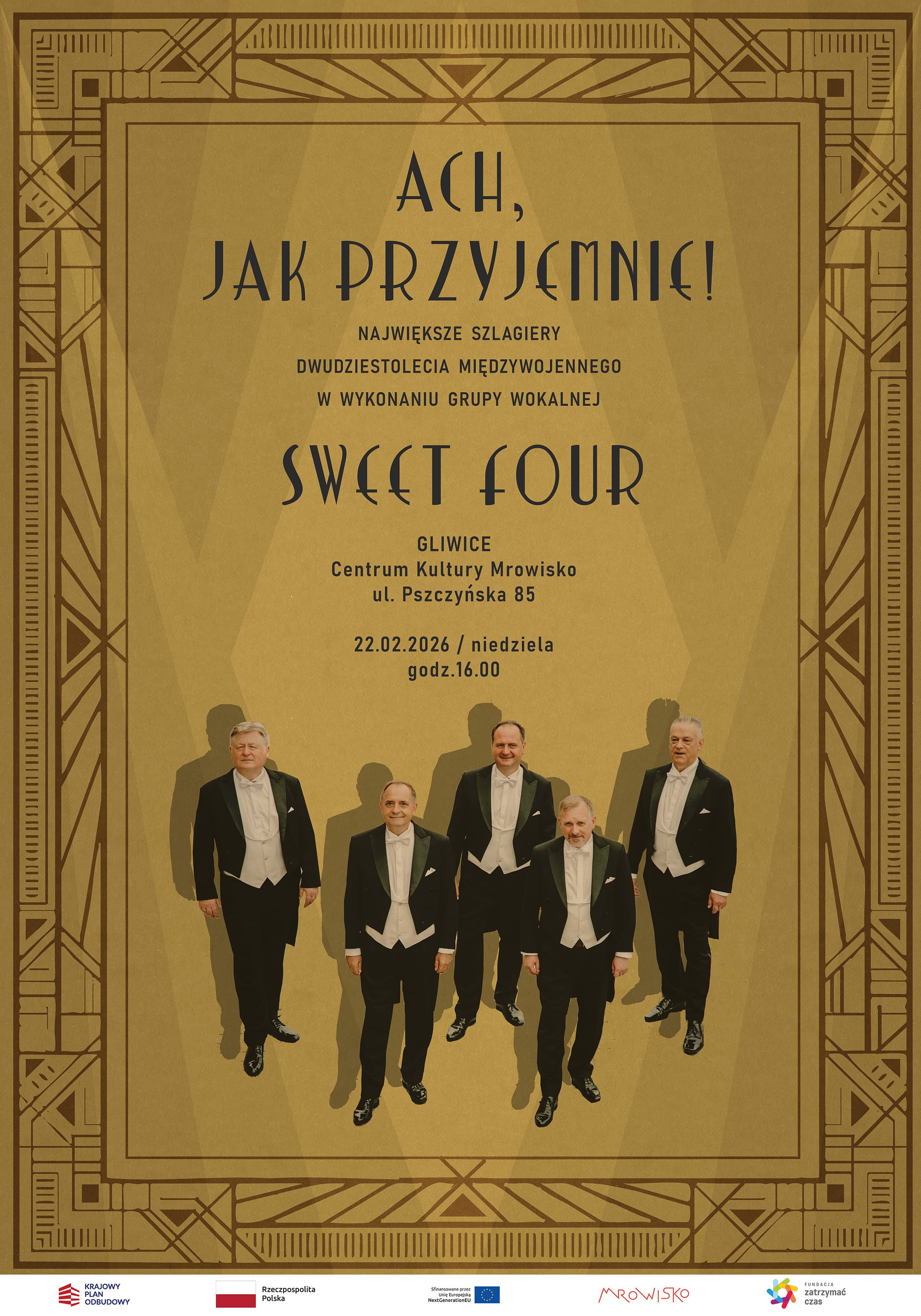 koncert Sweet Four ,,Ach jak przyjemnie,,