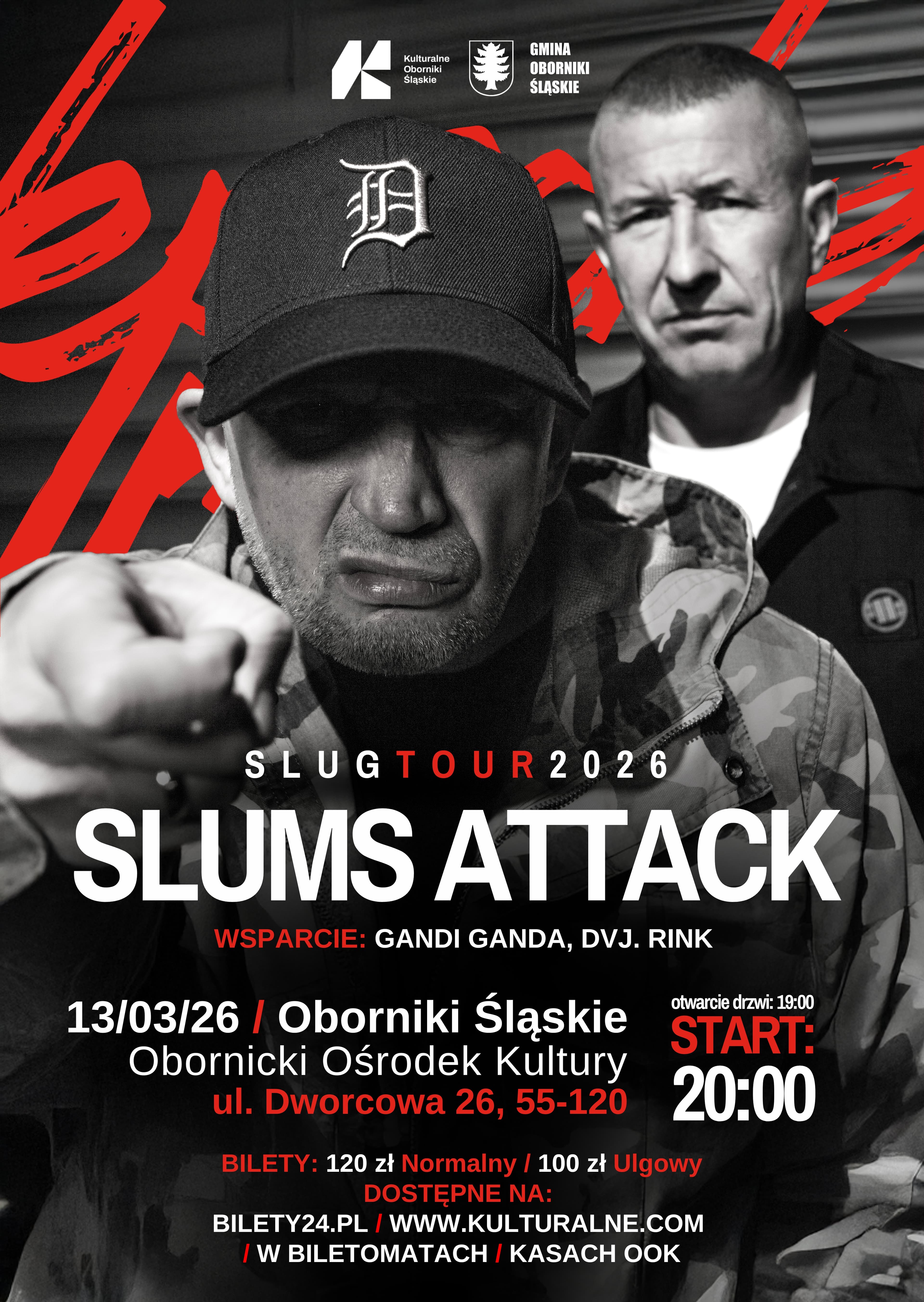 PEJA & DJ DECKS | SLUMS ATTACK | SLUG TOUR 2026