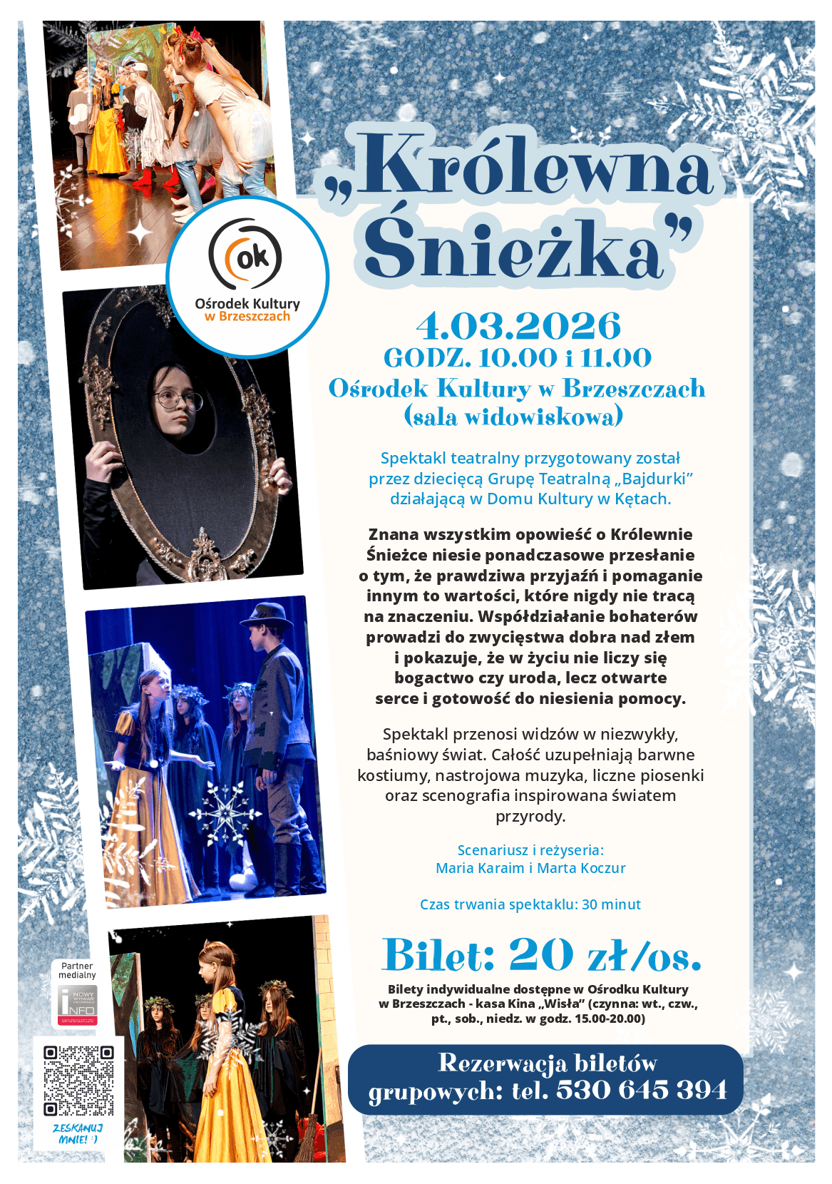 Spektakl Królewna Śnieżka