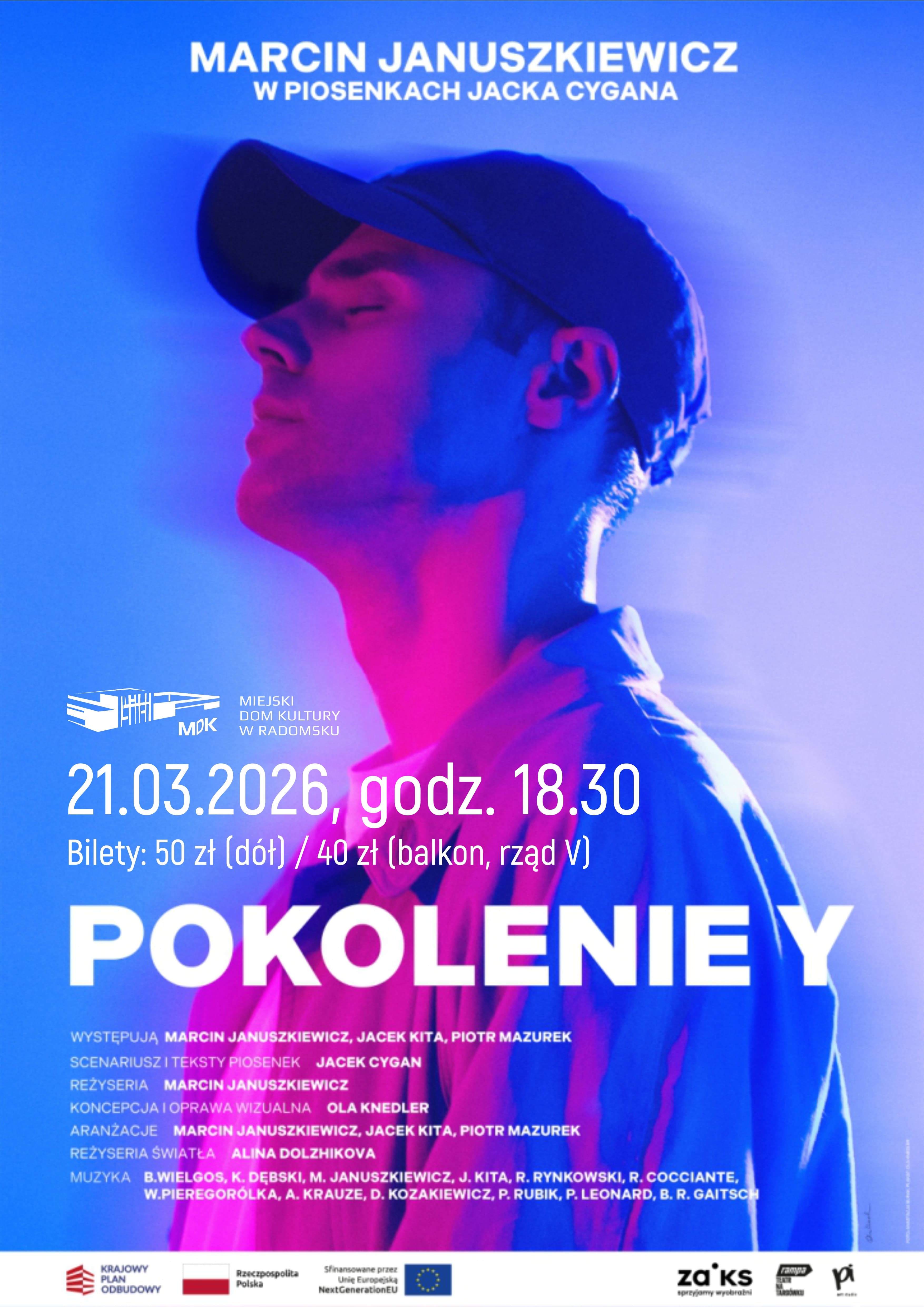 MARCIN JANUSZKIEWICZ POKOLENIE Y