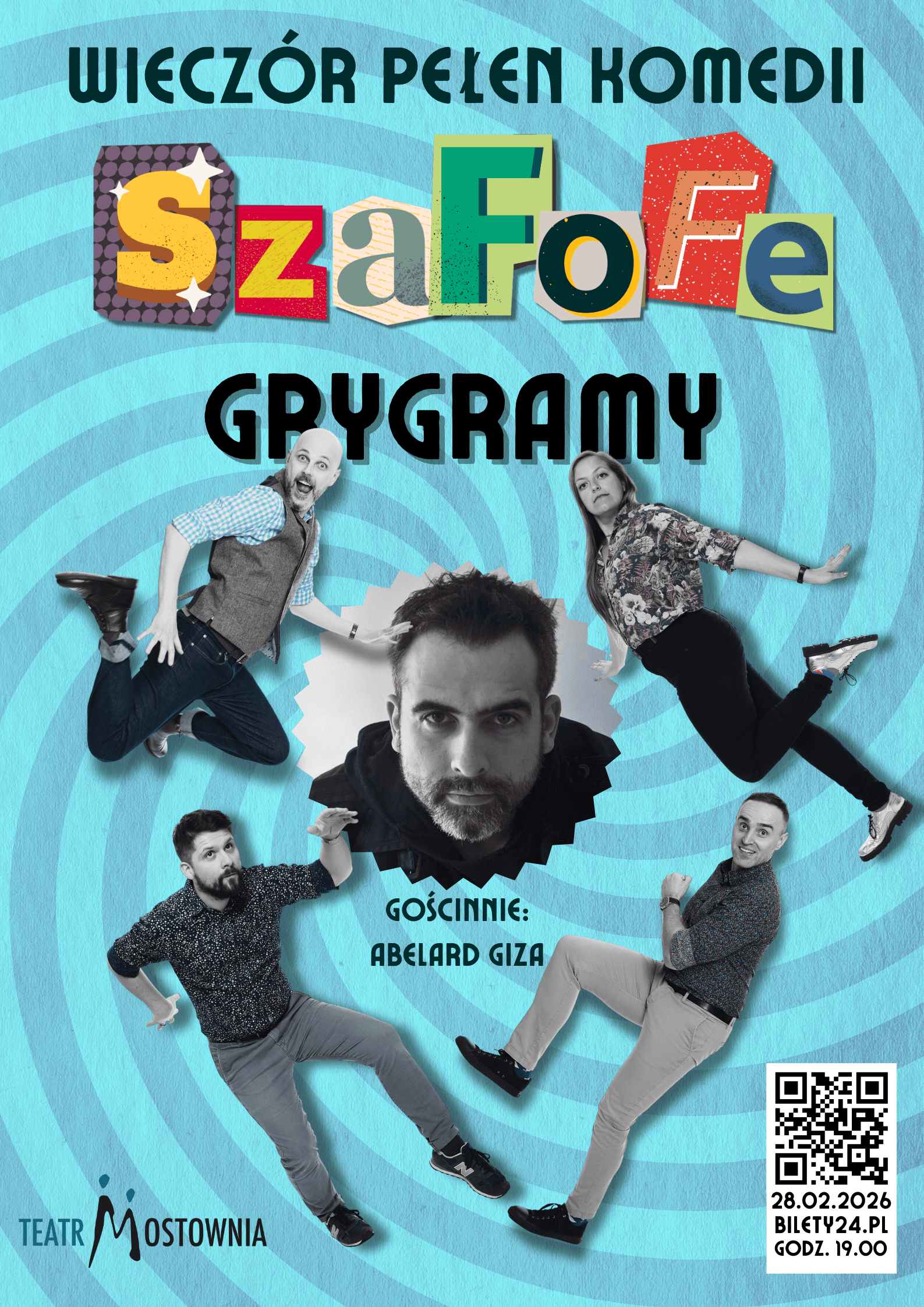 Wieczór Pełen Komedii - SzaFoFe i Abelard Giza - GryGramy