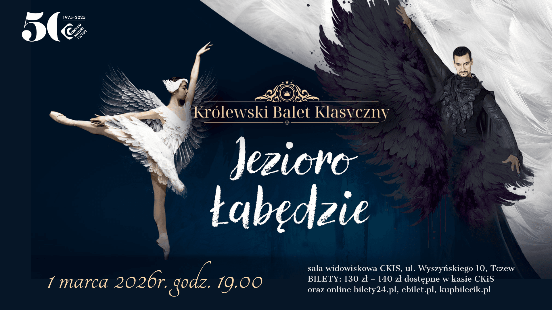 „Jezioro Łabędzie” Królewski Balet Klasyczny