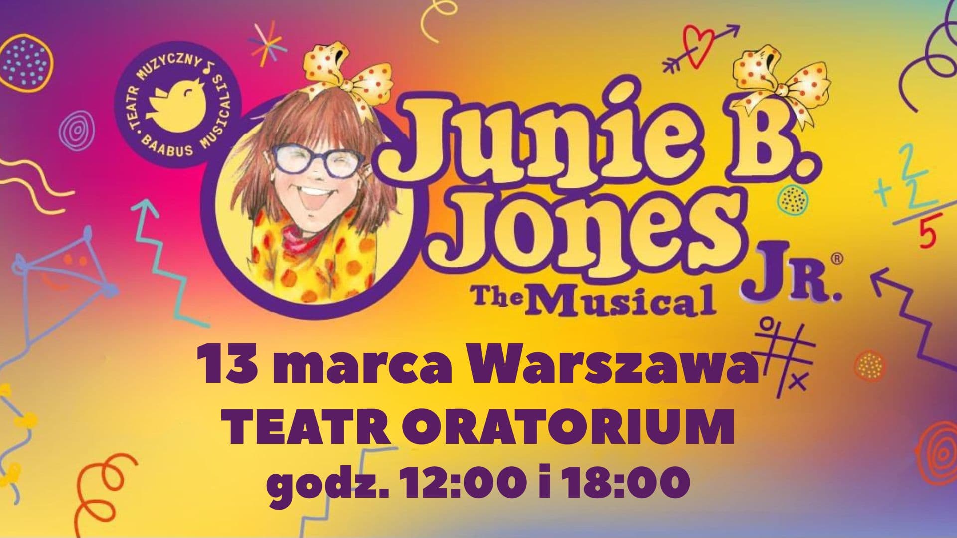 Musical Junie B. Jones Jr.  premiera Warszawa