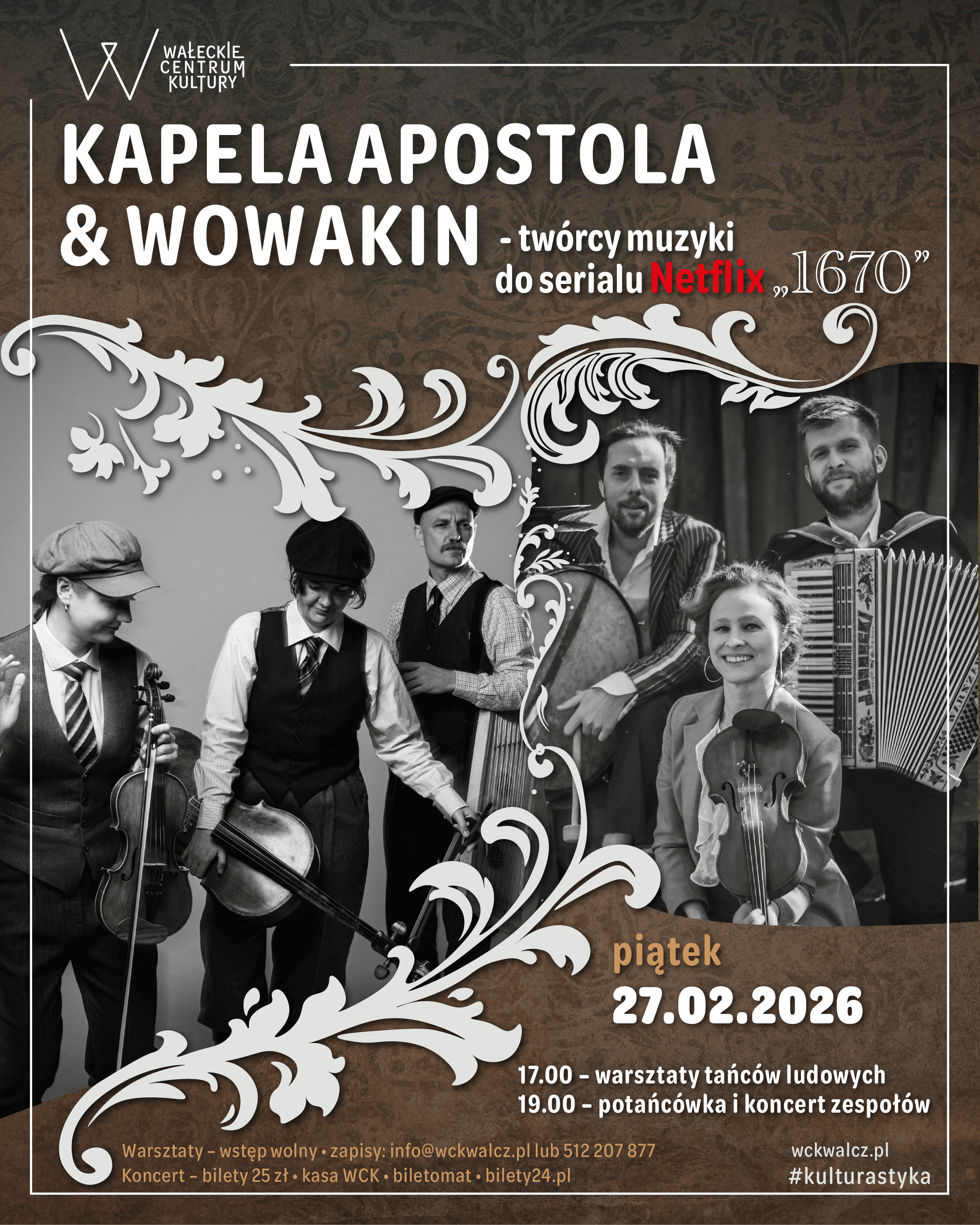 KONCERT: Kapela Apostola i Wowakin