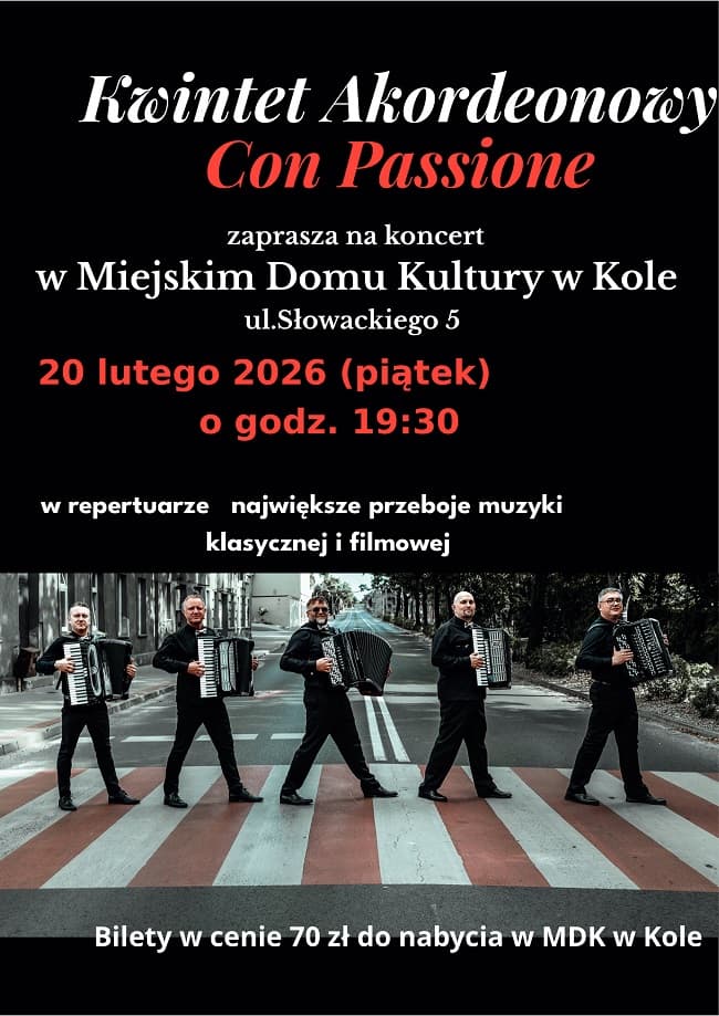 KWINTET AKORDEONOWY Con Passione