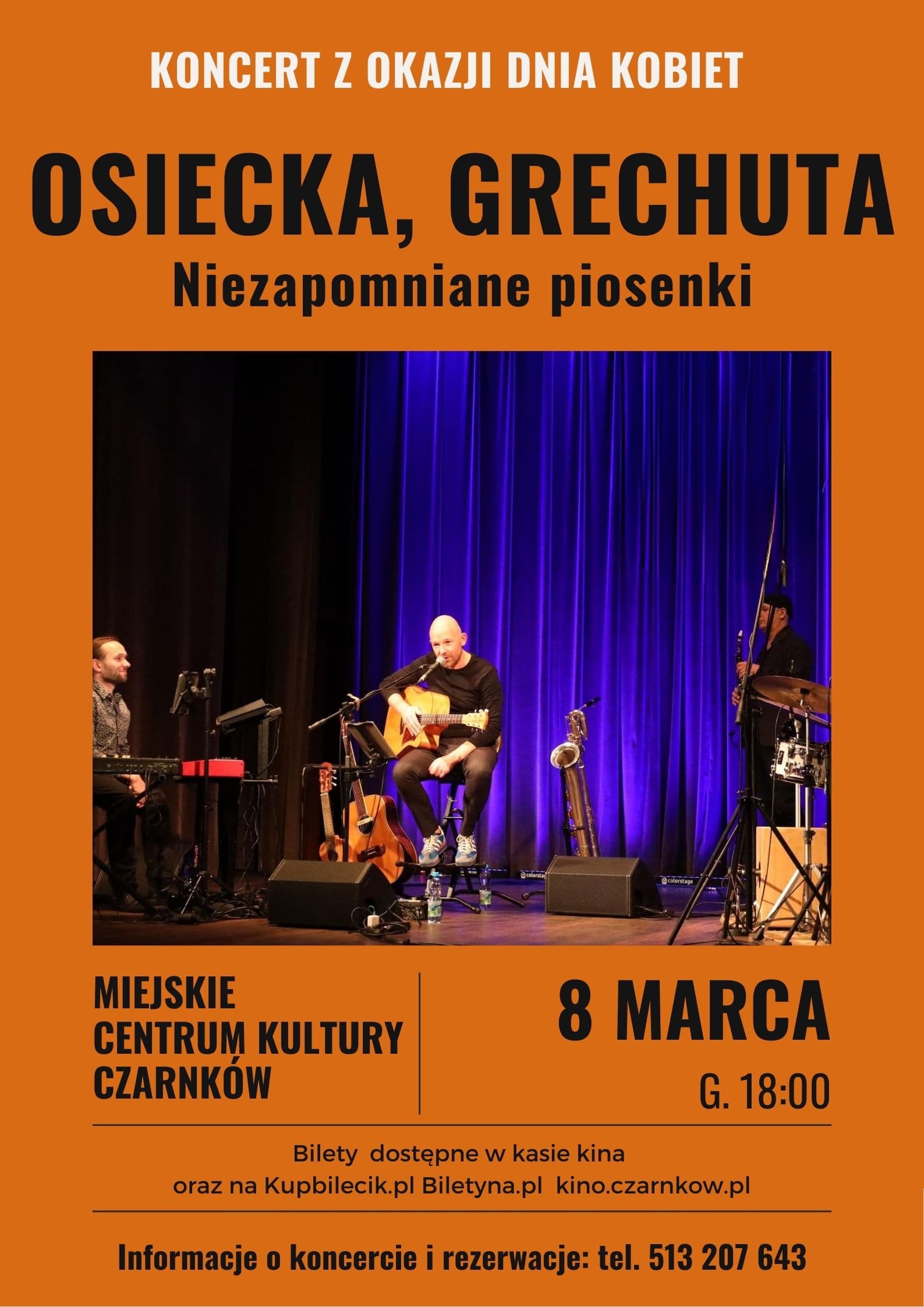 OSIECKA, GRECHUTA - niezapomniane piosenki - Koncert z okazji Dnia Kobiet.