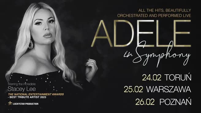 Adele in Symphony by Stacey Lee Tribute show from London