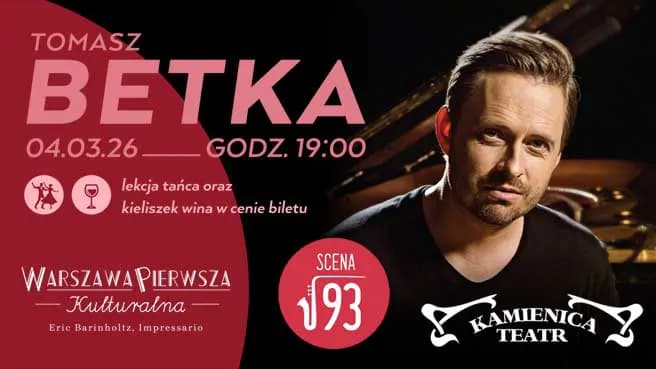 Tomasz Betka – koncert „Świat, w którym żyjemy”