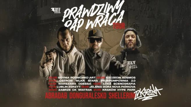 PRAWDZIWY RAP WRACA! Shellerini - Abradab - donGURALesko