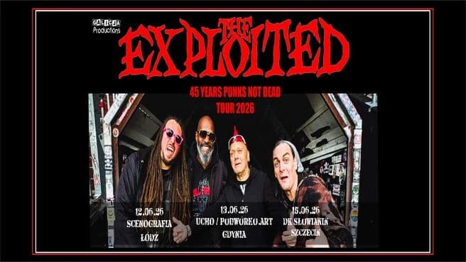 The Exploited - 45 Years Punks Not Dead Tour 2026