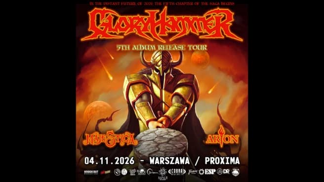 Gloryhammer + Majestica + Arion